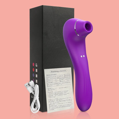 Powerful Clitoris Sucking Vibrator for Women Nipple Oral Vacuum Stimulator Massager Dildo Female Masturbator Sex Toys for Adult