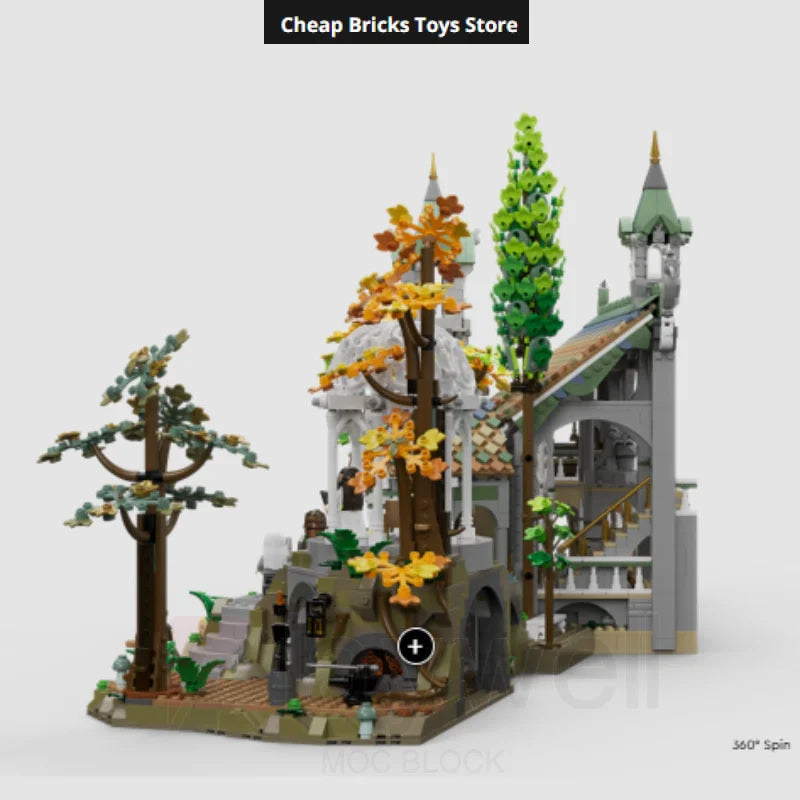 Cheapest 2026 6167Pcs New Film Model Movie Series Block Architecture Home Decro for Adult Christmas Gifts for Adults