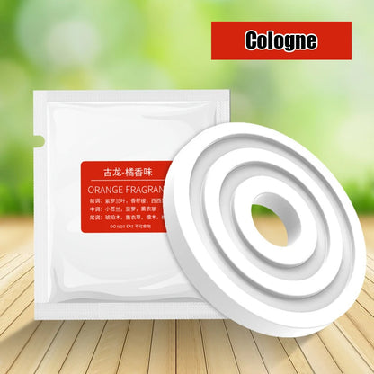 4Pcs Car Air Freshener Fragrant Tablets Auto Perfume Diffuser Replacement Aromatherapy Tablets Perfume Supplement Accessories