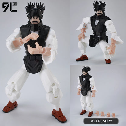 9L 3D Printed Anime Jujutsu Kaisen Sukuna Lucky13 Dummy 13 Movable Shapeshift T13 Action Figures Mannequin Toys for Collectors