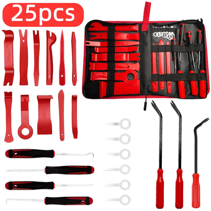 5/7/11/19/25/38pcs Automotive Manual Tool Optional Set Automotive Disassembly And Assembly Interior Automotive Disassembly Tools
