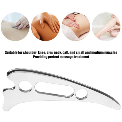 1PCS Stainless Steel Gua Sha Scraping Massage Tool IASTM Tools Great Soft Tissue Mobilization Tool