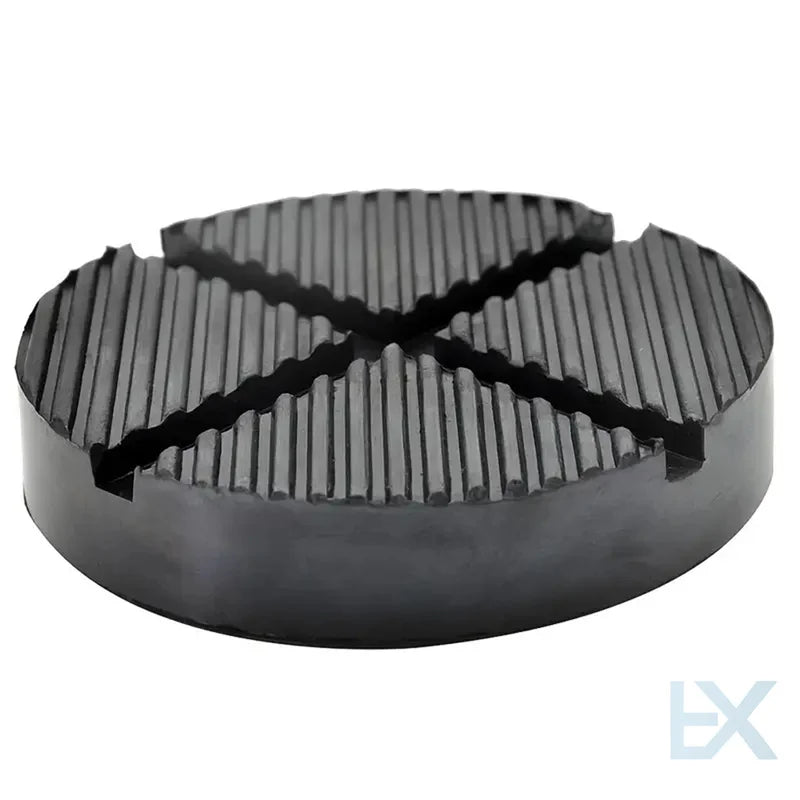 Universal Rubber Jack Pad Pinch Weld Slotted Floor Frame Rail Adapter Support Car Removal Repair Tool