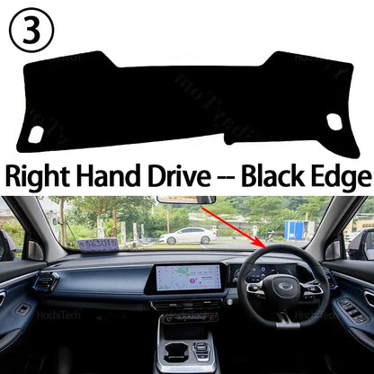 Dash Mat Sun Shade Anti-UV Carpets Car Accessories Car Dashboard Cover for GAC Motor Trumpchi GS3 Emzoom II 2023 2024