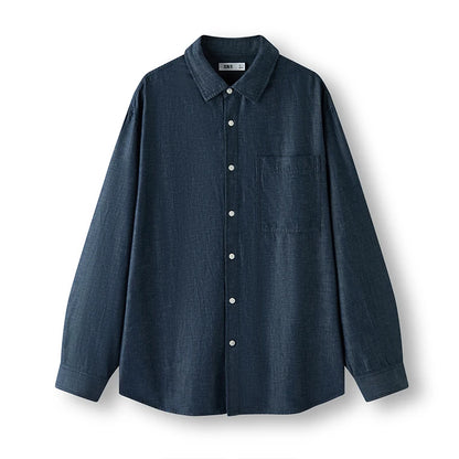 Semir Long Sleeve Shirt Men Cotton and Linen Shirt Coat 2025 New Summer Style Top for Commuting and Leisure