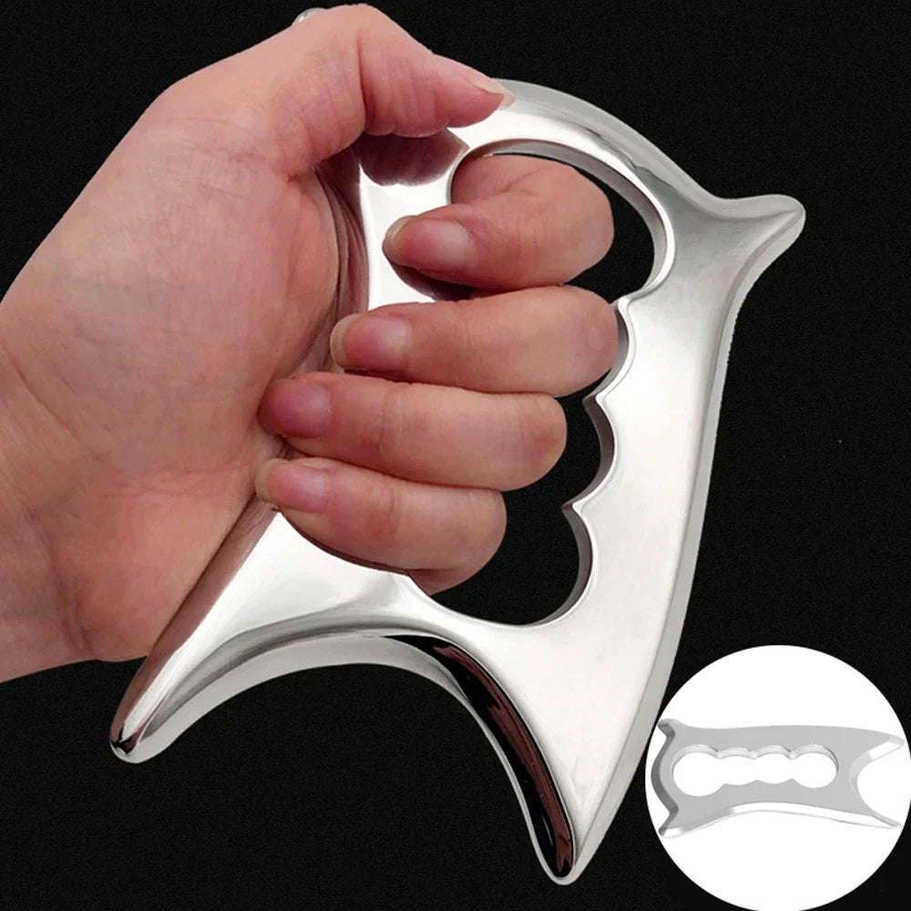 Stainless Steel Gua Sha Stick Deep Tissue Relax Cellulite Massager for Body Slimming Scraping Board Muscle Massage Relaxation