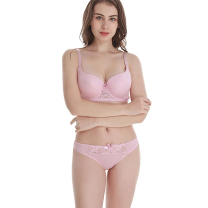 2023 New Sexy Underwear Red White Pnik Blue Black Beige Lingerie Large Size Hook Eye BCDE Cup Bra Sets For Women