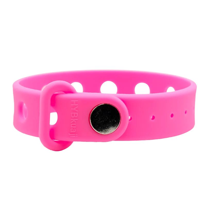 1-24pcs 21.5cm Silicone Bracelets with Holes Soft Wristbands Fit Shoe charms Shoe Accessories Pins Adjustable Size Kids Ornament