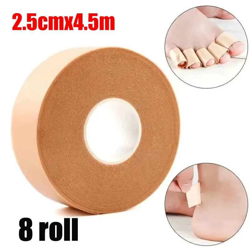 1-12 roll Women Silicone Gel Heel Cushion Protector Foot Feet Care Shoe Insert Pad Insole Sticker Useful Heel Cushion Tapes