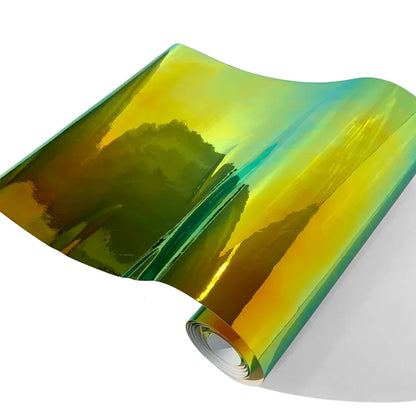 Car Stickers Vinyl Wrap PVC Self-Adhesive Stickers Laser Plated Rainbow Film Waterproof Scratch Resistant Auto Accessories