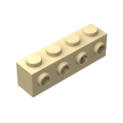 100pcs MOC Particles 30414 Brick Modified 1 x 4 with Studs on Side Building Blocks DIY Compatible Assembles High-Tech Toys