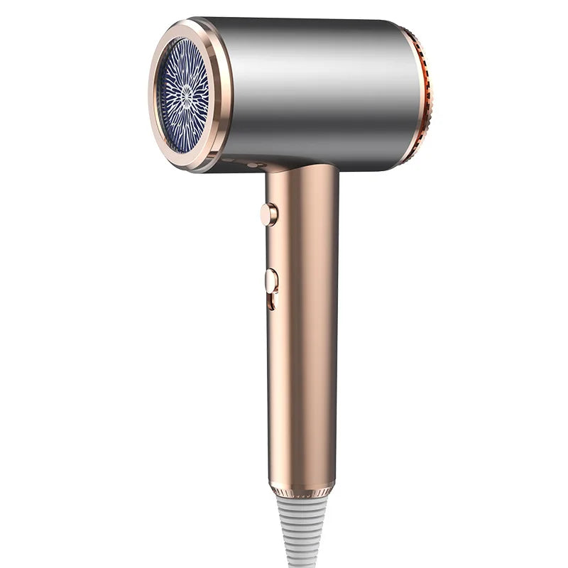 New Quick Drying Hair Dryer With Low Radiation Negative Ion Ultra Quiet Black Technology Hair Care Hair Dryer Gift Box Packaging