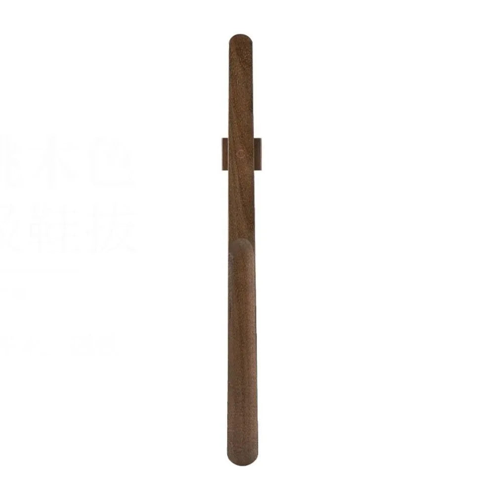 Useful 30/55cm Magnetic Shoehorn Wooden Handle No-Bend Shoe Puller Flexible Long shoe Lifter for Elderly, Pregnant Women