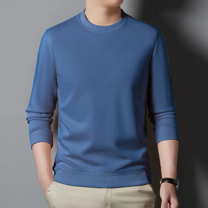 Top Quality New Brand Casual Fashion Crewneck Simple Trendy Loose Fit Pullover No Hood Hoodies Sweatshirts Mens Clothes 2025