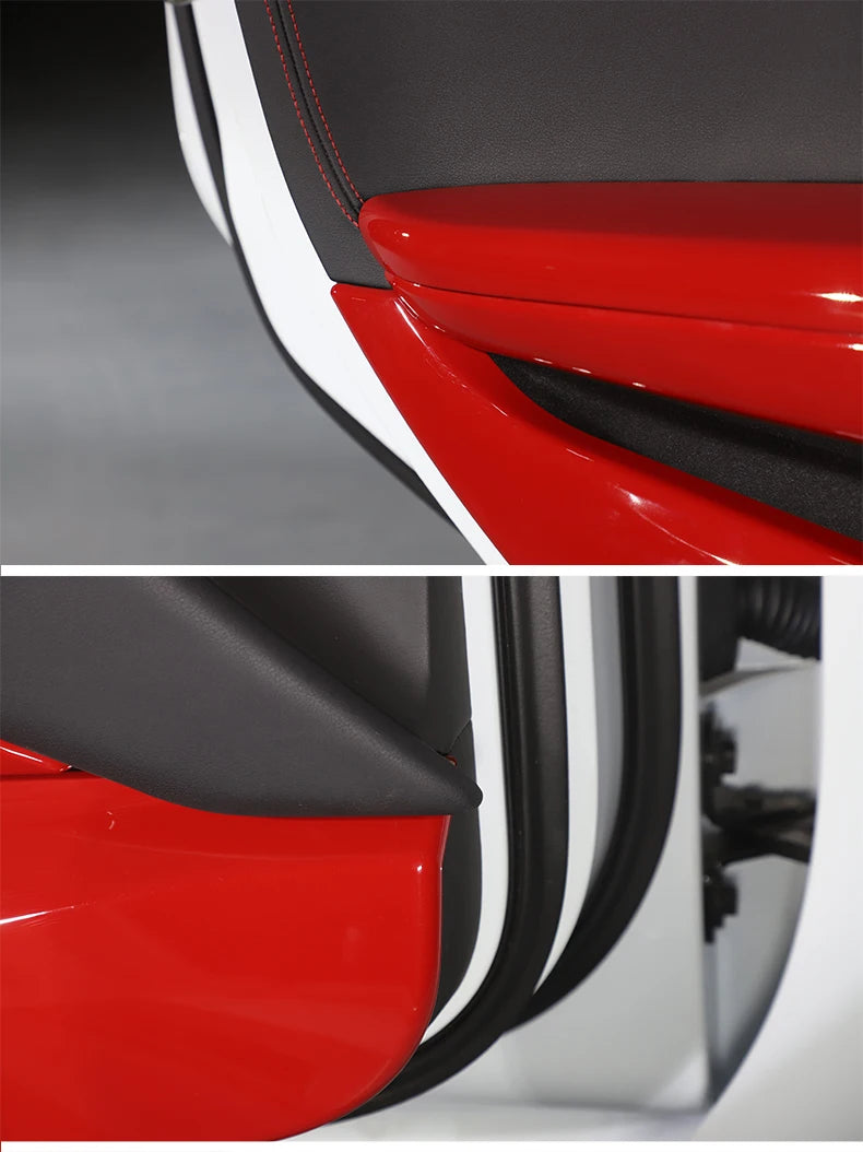 ABS Red For Chevrolet Corvette C8 Stingray Z51 Z06 2020-2023 Car Door Anti-kick Panel Cover Trim Sticker Car Accessories