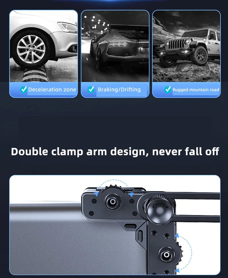Universal Car Phone Holder for BYD Dolphin Qin plus Tang DMI ATTO3 up Han EV Song pro Destroyer Screen Special Vehicle Mount