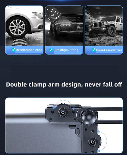 Universal Car Phone Holder for BYD Dolphin Qin plus Tang DMI ATTO3 up Han EV Song pro Destroyer Screen Special Vehicle Mount