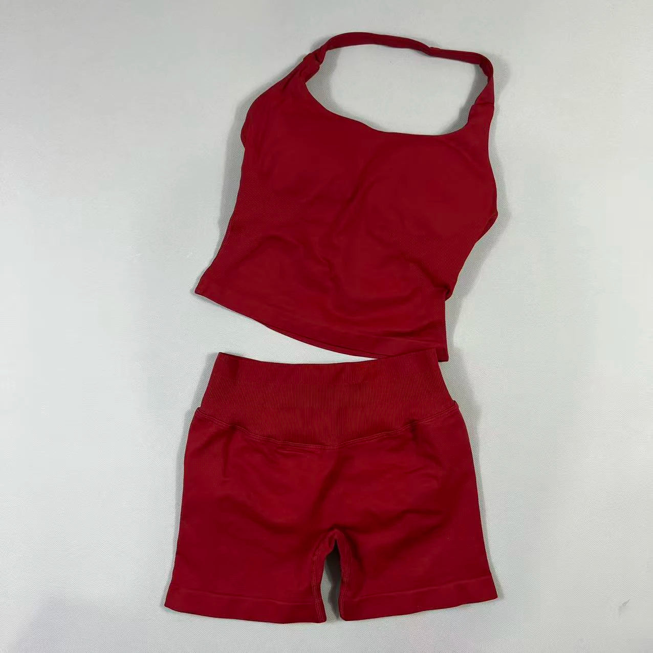 2 Pieces Sportswear Women Yoga Set Gym Clothes Sportswear Yoga Suits High Waist Scrunch Fitness Tracksuits  Pilates Set