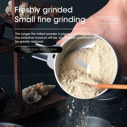 400W Kitchen Cereal Nuts Beans Spices Grains Grinder Machine Electric Coffee Grinder Multifunctional Home Coffee Grinder 220V
