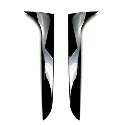High Quality Gloss Black Rear Window Side Spoiler Canards Fit A4 B8 Allroad Avant 2009-2016 Auto Exterior Decor Accessories