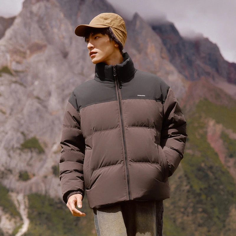 Semir Down Jacket Men Women 2024 New Winter Windproof Waterproof Outerwear Couple Puffer Jacket Cold-Proof Clothing