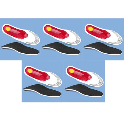 1-6Pairs Orthotic Insole High Arch Support Flatfoot Orthopedic Insoles For Feet Ease Pressure Plantar Fasciitis Pain Relief