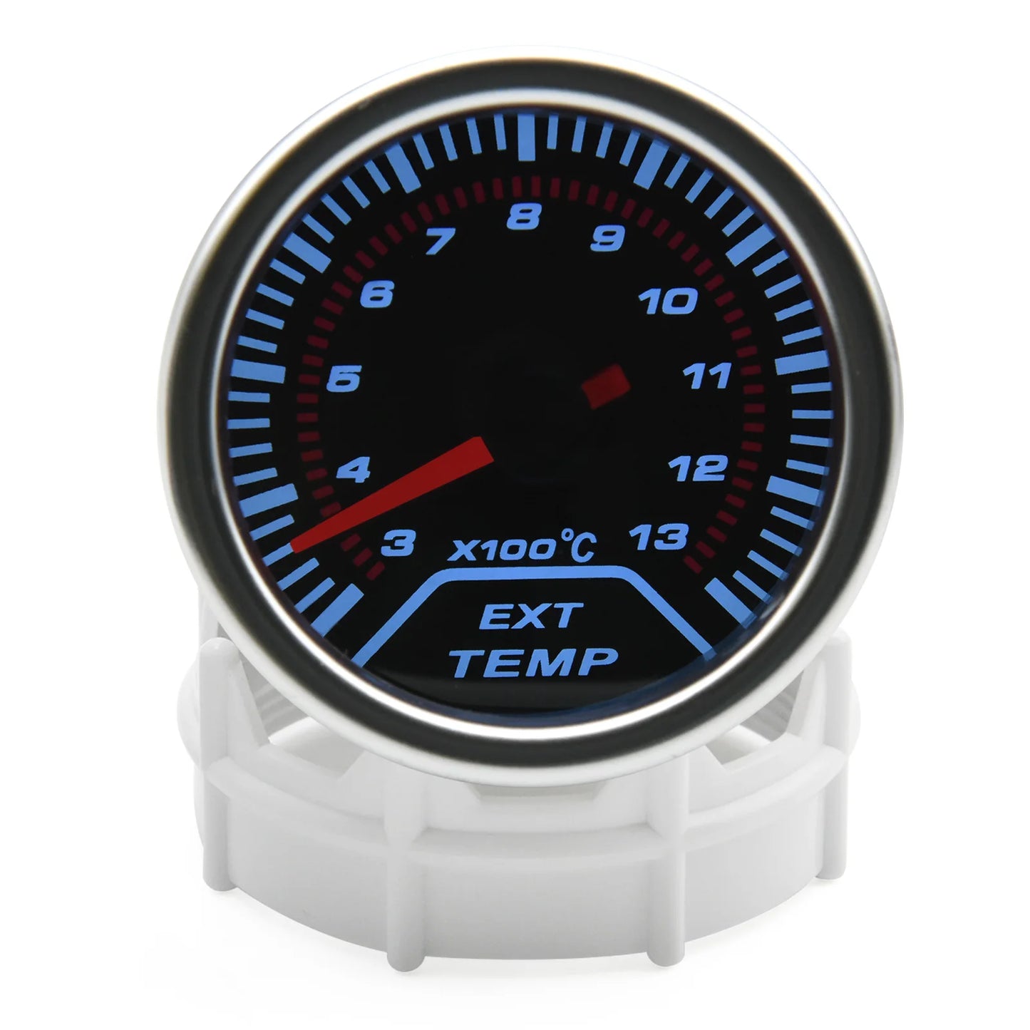 AD 52mm Water Temperature Gauge + 10mm Sensor  Boost Gauge Bar Psi Vacuum Oil Temp Press Voltmeter Tachometer RPM Car Gauge Pods