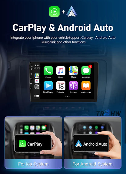 For Toyota Fortuner HILUX Revo Vigo 2007-2015 Multimedia Video Player Stereo GPS Android 16 2din Carplay Car Radio