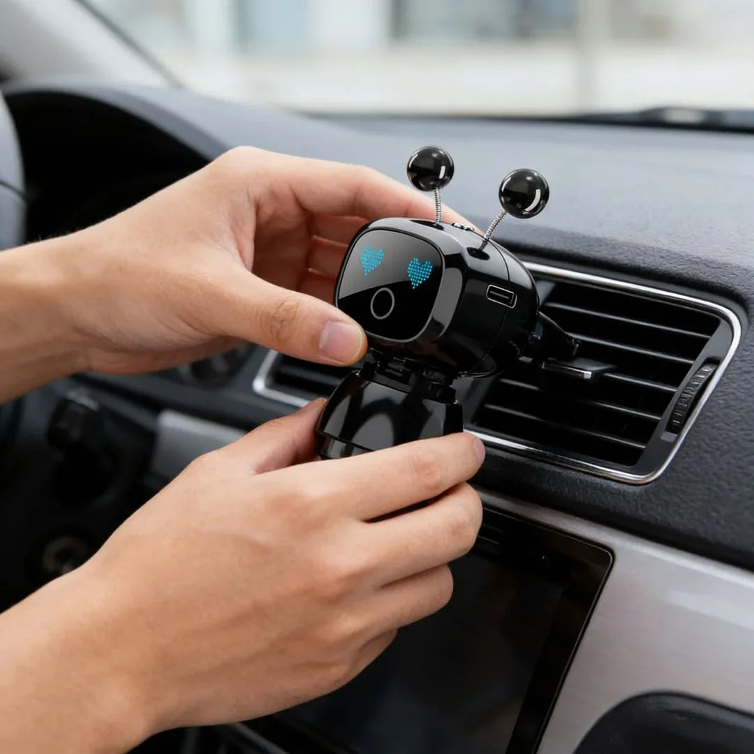 Smart Car Aromatherapy Robot Car Perfume Vehicle Air Purification Humidifier Fully Automatic Car Fragrance Sprayer