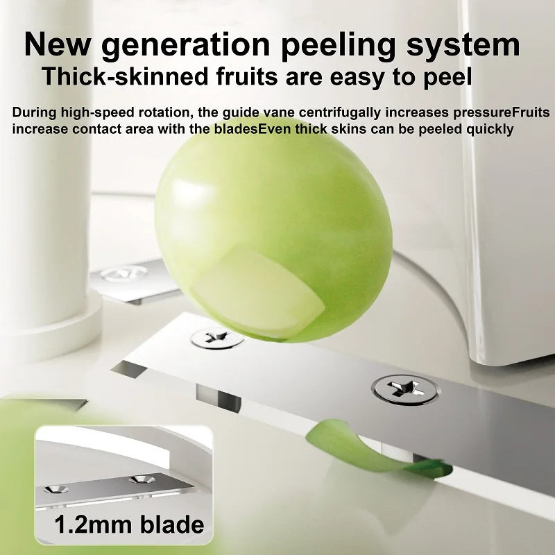 Electric Grape Peeling Machine Auto Multipurpose Small Fruit Peeling Tool Kitchen Peeler for Garlic Tomatoes Peeler Machine 50W