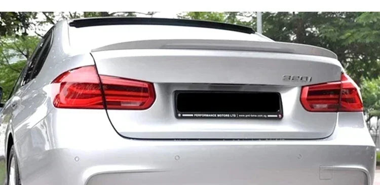 For BMW 3 Series F30 F31 2012-2019 MP Rear Bumper Diffuser LipCarbon M Tech Diffusor Body Kit M Sport Gloss Black 320i 328i