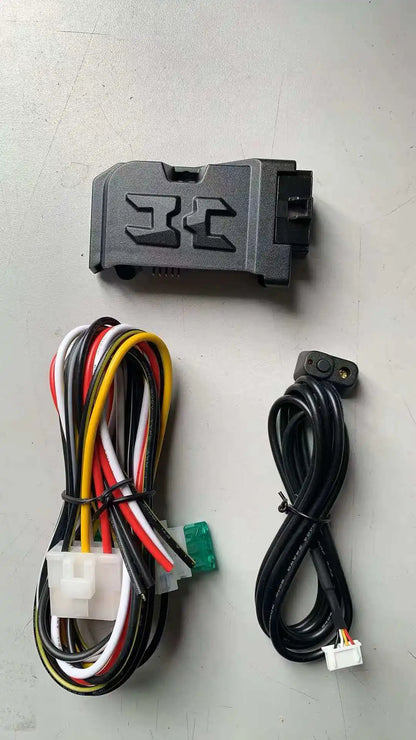 Germany Spy Bluetooth APP Two Way Car Alarm System Engine Start 2 LCD Remote 5000M Push Button Security Keyless Entry PKE 862