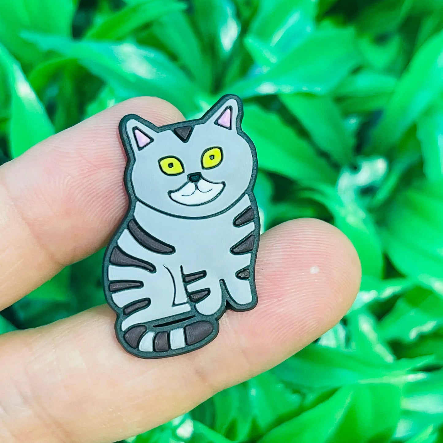 New 1-13pcs Cute Animal Black Cat PVC Garden Shoe Charms Sandal Buckle Boys Girls Cartoon Hole Slipper Accessories DIY Backpack