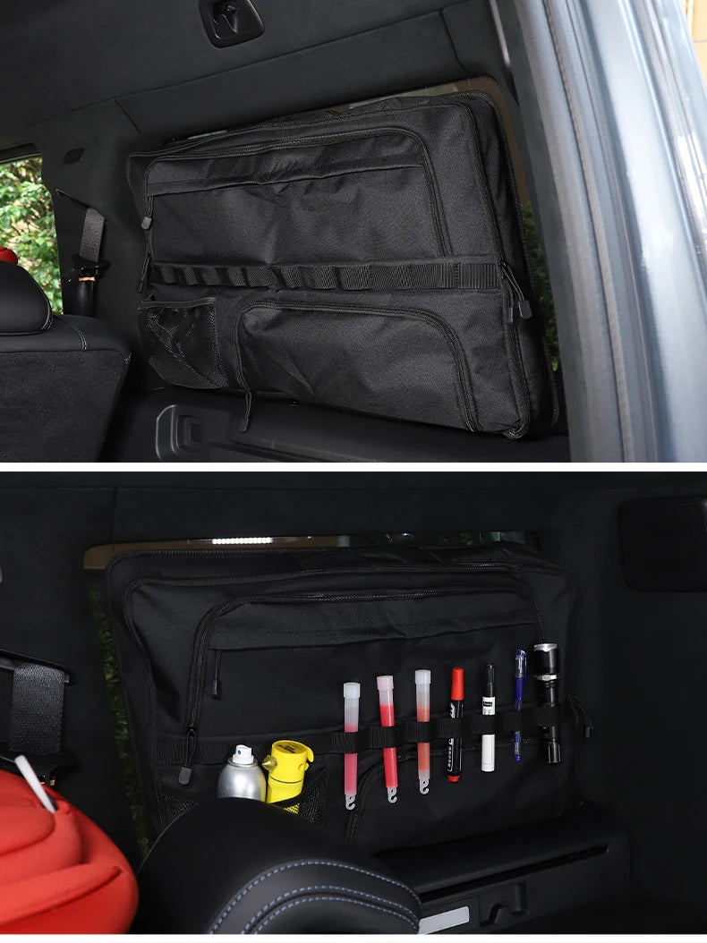 For Mercedes-Benz G-Class W463 W464 G500 2004-2025 Car Trunk Left Right Side Window Bag Storage Bag Storage Bag Car Accessories