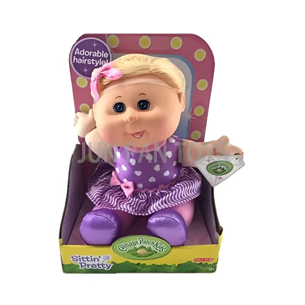 Cabbage Patch Kids Sittin' Pretty Babble 'n Sing Toddler Fun Fruit Fashion 9 Singing Along Songs Soft Doll Girl Birthday Toy 1pc