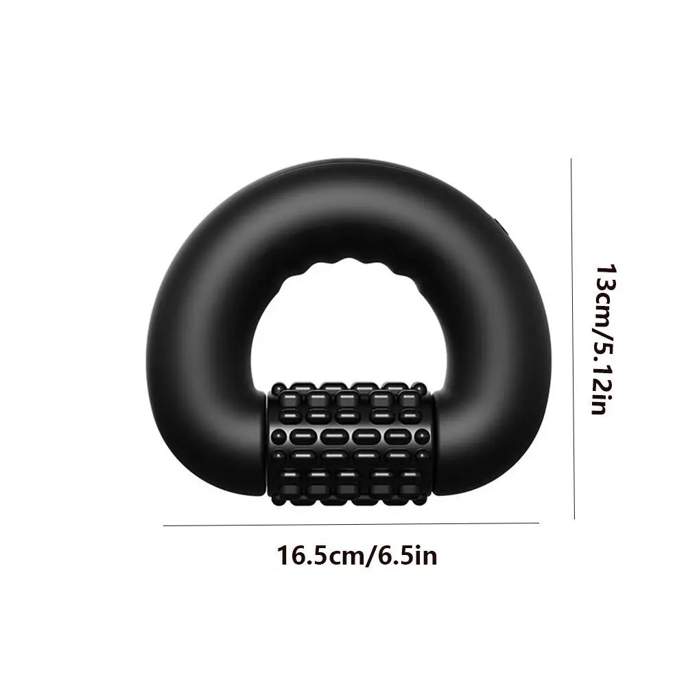 Rechargeable Cordless Massage Roller Deep Tissue Percussion Electric Muscle Massager Handheld 3-Speed Spin