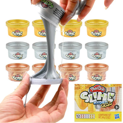 Hasbro Play-Doh Slime Educational Toys Hydro Glitz Molten Treasure Plasticine Toy Christmas Gifts