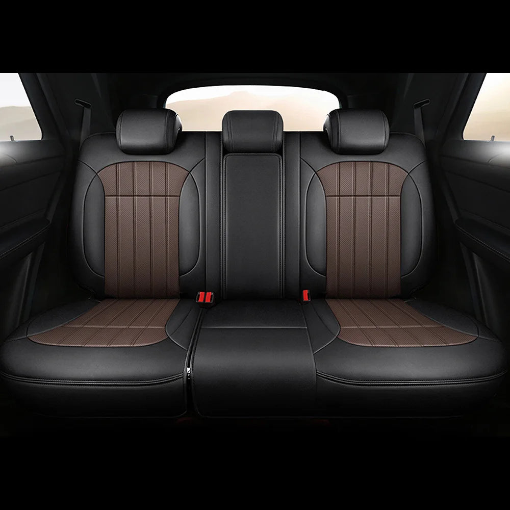 For Jeep Wrangler JK 2 Doors 2011 2012 Nappa Leather Custom Car Seat Covers Full Set Interior Protector Accessories