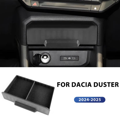 Car Central Storage Box For Dacia Duster 3 2024 2025 2026 Central Control Container Auto Dacia Duster 3 2025 Accessories