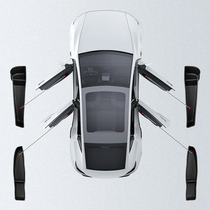 New Door Side Storage Box Front Rear Door Handle Armrest Tray Organizer for 2026 2025 Tesla Model Y Juniper Model 3 Model YL Y L