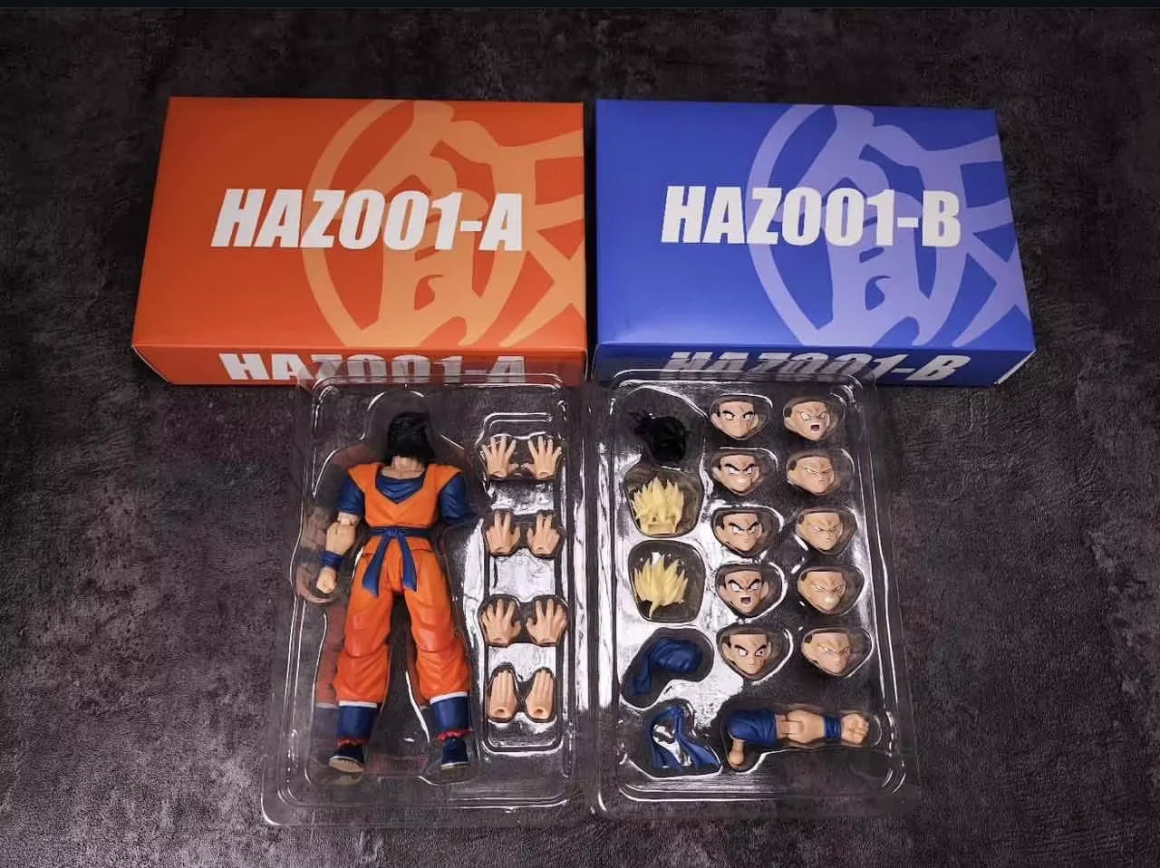 IN-STOCK HA TOYS Son Gohan One-armed Action Figure Dragon Ball Figures Missing Arm Gohan Eagle Hero Figures HAZ002 & HAZ003 Toy