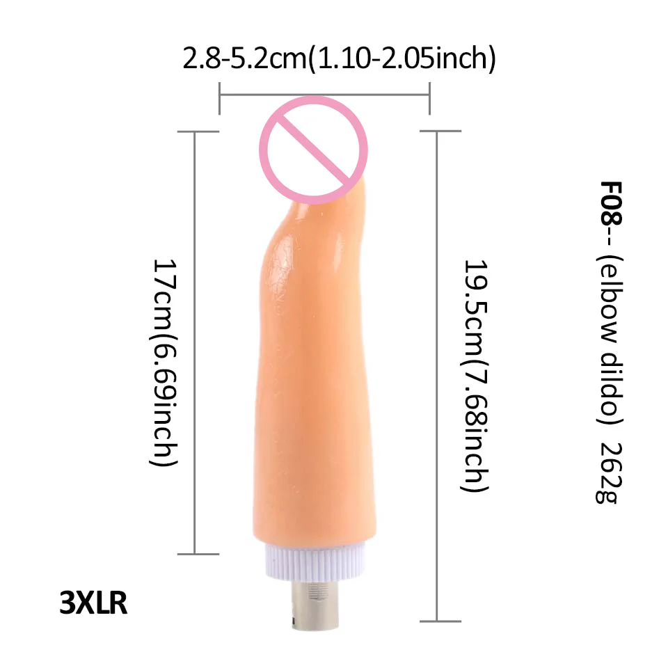 Dildo-Entry-Level Sex Machine A2/F2/F3 Accessories 3XLR Accessories Dildos Suction Cup Sex Products For Women And Men
