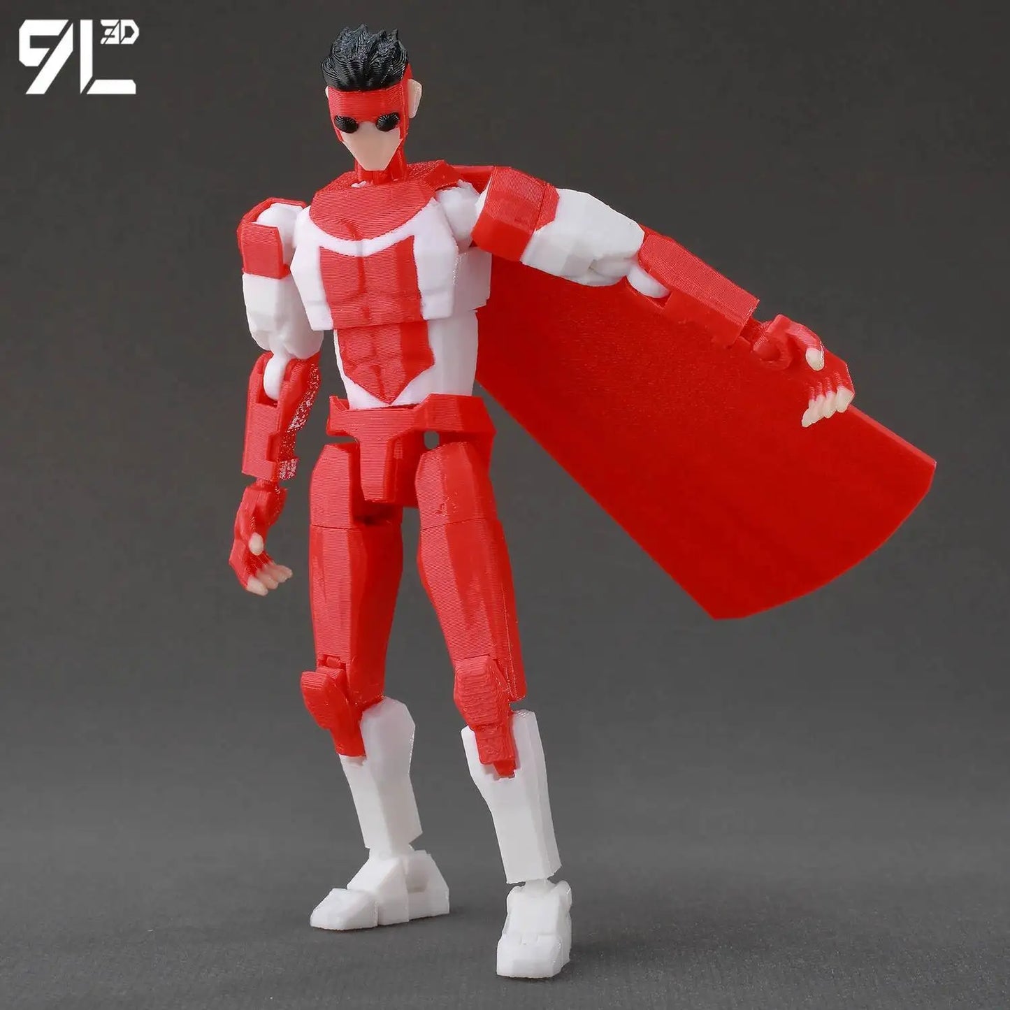 9L3D Printed Superheroes Invincible 2.0 Anime Multi-Jointed Shapeshift Toys Action Figures Mannequin Model Ornaments Gifts