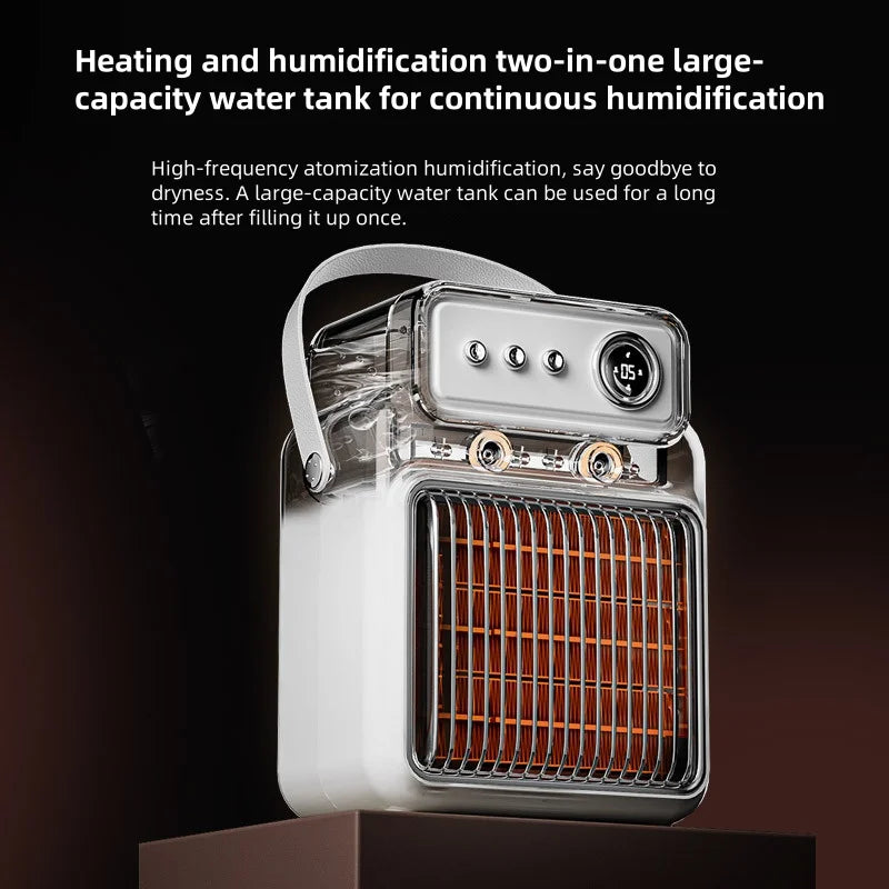 Elegant Household Heater Winter Office Small Heater Bedroom Small Sun Desktop Heating Artifact, Household Air Heater