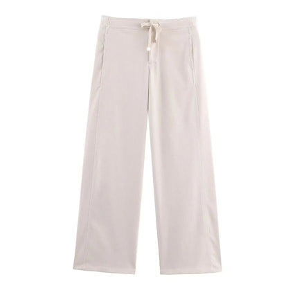 Autumn Pants Sets Women's 2025 New Fashion Loose Elegant Warm Women's Sets Chic Street Travel Holiday Autumn 2-piece Suits
