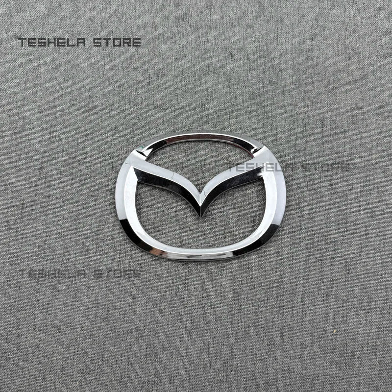 black/silver for MAZDA 6 Car Front Hood Bonnet Emblem Rear Tail Bumper Trunk Wheel Sticker Badge Styling auto Accessories