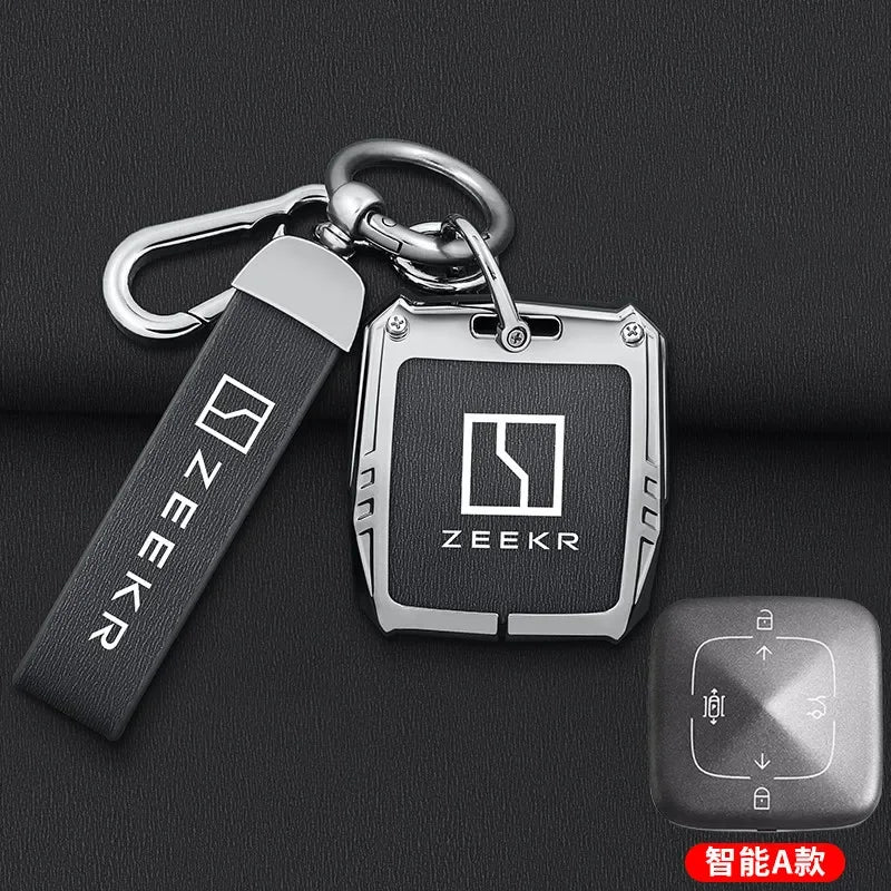 2025 ZEEKR 001 Keycase 7x 9x 007 009 Mix Car Specific Protective Shell Chain Keybag for Men and Women