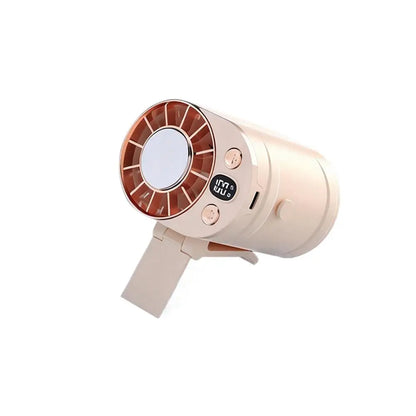 Semiconductor Cooling Waist Fan Portable Clip On Mini Air Conditioner Ice Compress 3 Speed Long Battery Life Quiet Fan