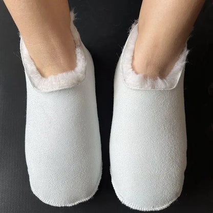 Sheepskin Fur Socks Anti-cold Thickened Warm Socks for Men and Women Winter Fleece Socks Designer Real Wool New