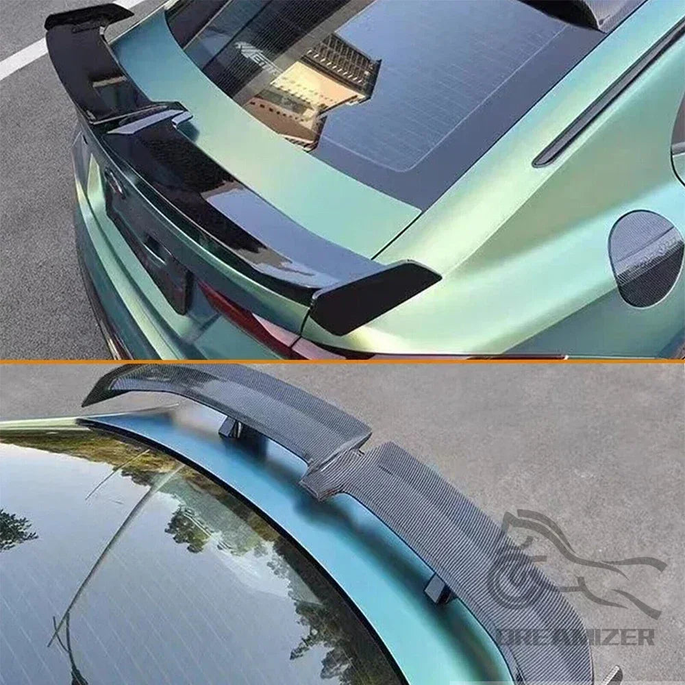 Universal Rear Spoiler MG6 PRO Style ABS Racing Spoiler Wing Rear Trunk Spoiler Wing Lid Tail Hatchback Sedan Coupe Convertible
